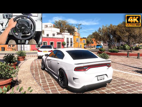 Dodge Charger SRT Hellcat & BMW M5 F90 | Forza Horizon 5 | Thrustmaster T300RS gameplay