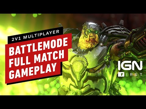 DOOM Eternal: 12 Minutes of Battlemode 2v1 Multiplayer Gameplay – IGN First