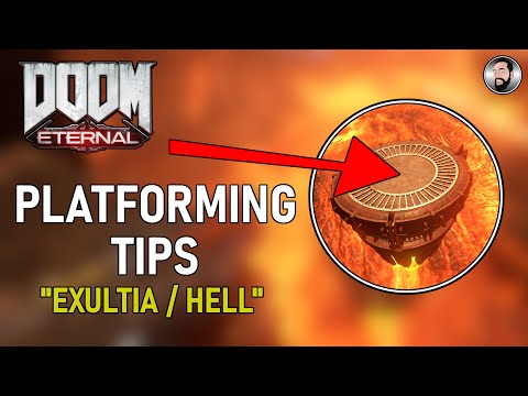 DOOM ETERNAL PLATFORMING TIPS "EXULTIA / HELL"