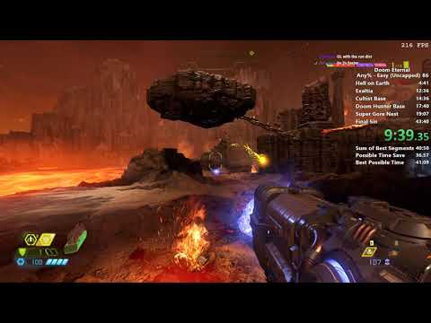 Doom Eternal Speedrun in 42:54 (Uncapped/PC)
