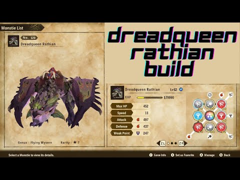 Dreadqueen Rathian Signature BUILD in Monster Hunter Stories 2
