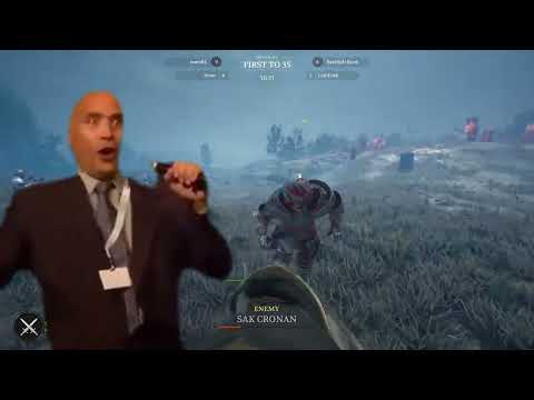 Duelyard destruction with the maul in Chivalry 2