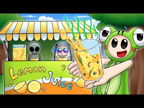 กบเลี่ยนหลามทำธุรกิจขายน้ำเลมอนแสนอร่อย! – Roblox