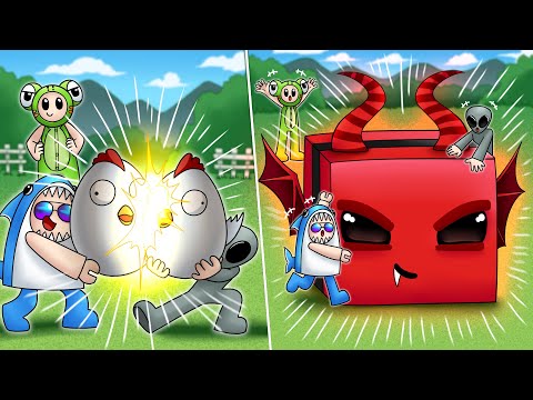 กบเลี่ยนหลามรวมร่างสัตว์อ่อนๆให้กลายเป็นเทพๆ – Roblox