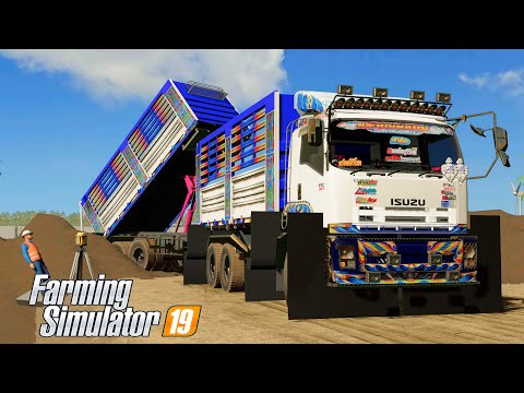 ช่างเอี่ยว วิ่งดินในกรุงเทพ Farming Simulator 19