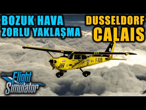 ✈️ İNİŞTE 💨FIRTINA YAKALADI ! | MICROSOFT FLIGHT SIMULATOR 2020