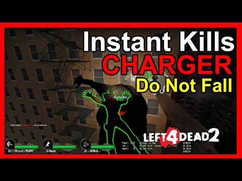 ✔✔✔ Left 4 Dead 2: Las mejores Instant Kill de Charger en Do Not Fall (Edificios)