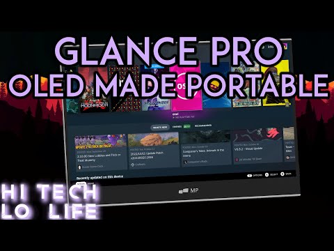 「Steam Deck」 Glance Pro – OLED Portable Monitor – Review