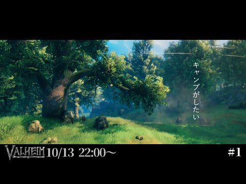 【サバイバル】VALHEIMの森に完全初見で挑む #1　#vtuber 【雨之日　向　-GaW Amashibi-】