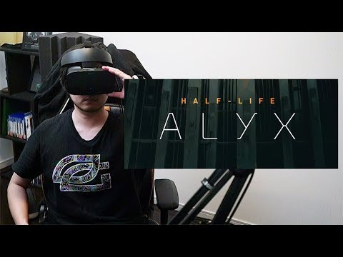 クソビビリVRおじさん Half-Life Alyx#1