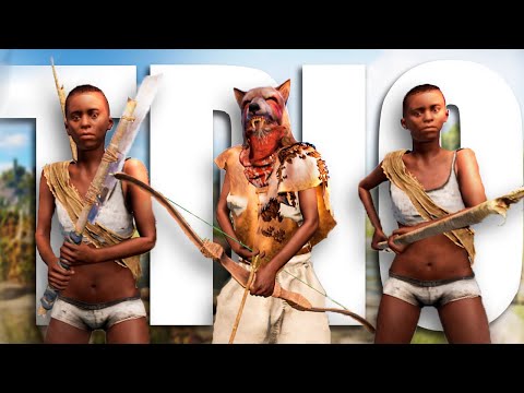 EL TRIO MÁS RISAS – RUST – Gameplay español
