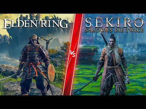 Elden Ring vs Sekiro: Shadows Die Twice – Direct Comparison! Attention to Detail & Graphics! PC 4K