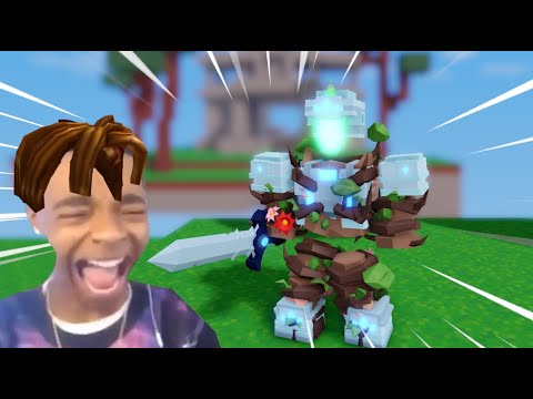 ELDERTREE WITH ARMOR… [Roblox Bedwars]