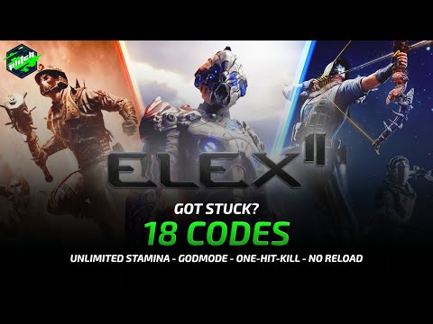 ELEX II Cheats: Increase Items, Godmode, One-Hit-Kill, No Reload, … | Trainer by PLITCH