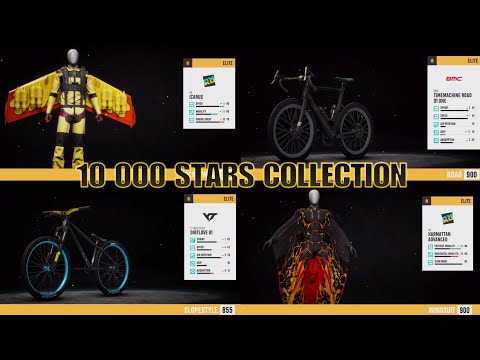 Elite Gear Collection in Riders Republic