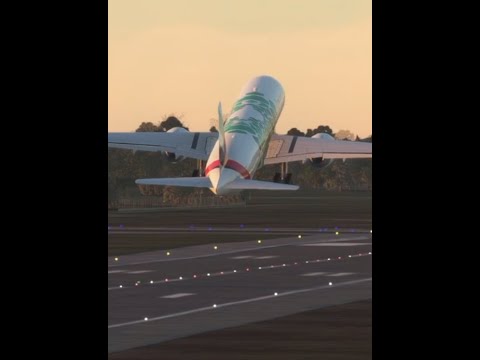 Emirates Dubai Expo 2020 Boeing 777 Livery Takeoff #shorts #flightsimulator #planespotting