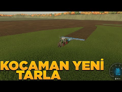 EN BÜYÜK ARAZİYİ TARLA YAPIYORUZ | FARMİNG SİMULATOR 2022 | fs 22 tarla yapımı
