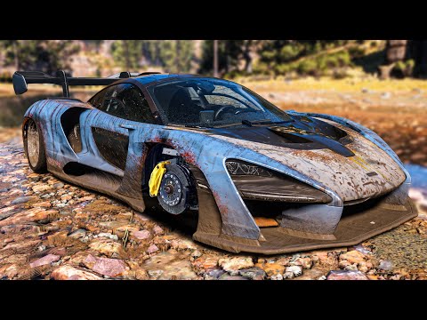 ENCONTREI UMA MCLAREN SENNA ABANDONADA NO FORZA HORIZON 5 (Restaurando Clássicos) FINAL 1º TEMPORADA