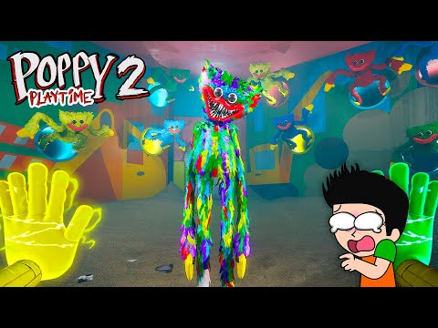 ENCUENTRO EL HUGGY WUGGY ARCOIRIS 🌈 EN POPPY PLAYTIME CHAPTER 2 😨🤯| EL HERMANO SECRETO|JONDRES GC