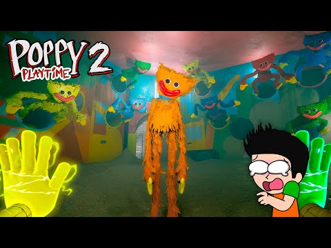 ENCUENTRO EL HUGGY WUGGY NARANJA EN POPPY PLAYTIME CHAPTER 2 😨🤯 | EL HERMANO PERDIDO 😱 | JONDRES GC