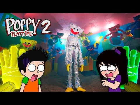ENCUENTRO EL HUGGY WUGGY SECRETO CON JONDRES GC EN POPPY PLAYTIME CHAPTER 2 😨🤯 | ADRI SF