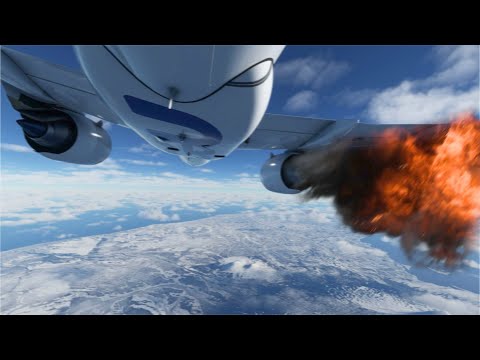 Engine FIRE In Microsoft Flight Simulator 2020 – Emergency Landing