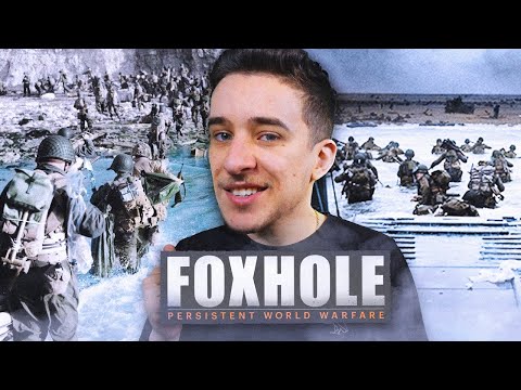ÉNORME DÉBARQUEMENT CHEZ L’ENNEMI | Foxhole jour 2