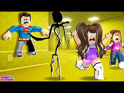 ENTRAMOS NAS BACKROOMS DO ROBLOX PARA SEMPRE!! SERÁ?