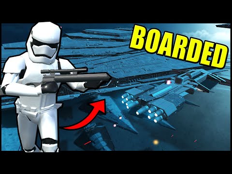 EPIC Ship Boarding on EXEGOL! – Ravenfield: Star Wars Mod Battle Simulator