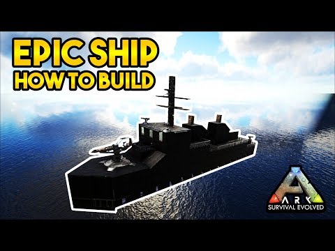 Epic Ship Build! aka The Dodo Devastator! – Ark Survival Evolved