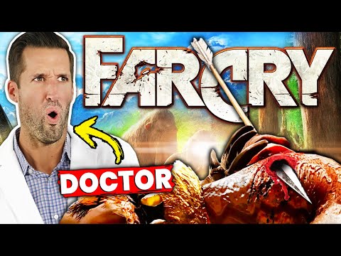 ER Doctor REACTS to Wildest Far Cry Primal Healing Animations