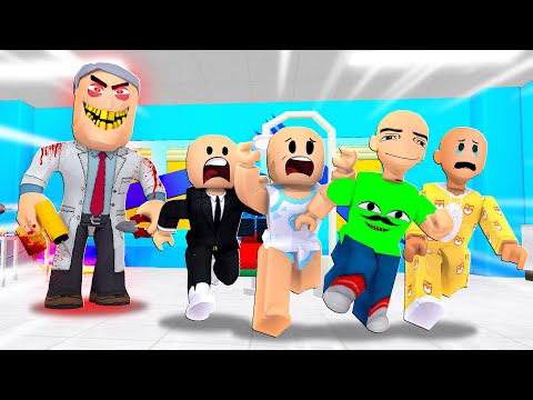 ESCAPE BOB THE DENTIST W/BOBBY, JJ, BOSS BABY, AND PABLO PART 2 | Roblox | Funny Moments