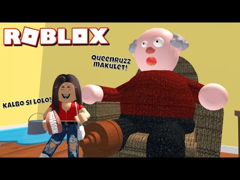 Escape  Grandpa House Obby Parkour | NAWAWALA ANG PAA NI LOLO!