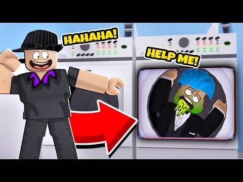 Escape Laundromat | ROBLOX | KINULONG SA LOOB NG WASHING MACHINE!