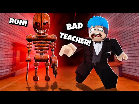 Escape Mr Nightmare's School | ROBLOX | FUNNY ESCAPE MOMENTS WITH CLASSMATES!