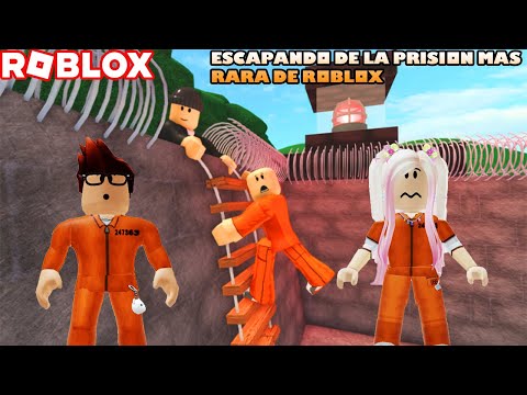 Esta es la Prision mas Rara de Roblox de la que Hemos Escapado! 😮😄😃