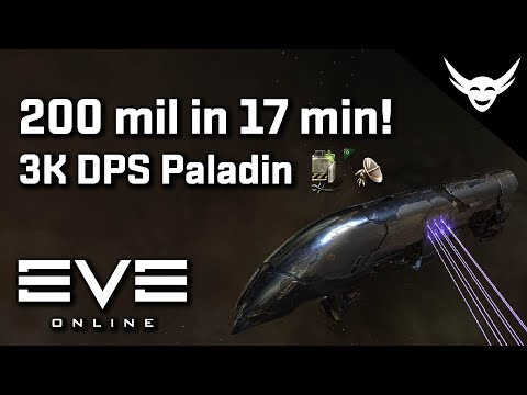 EVE Online – 3K DPS Paladin! (200mil / 17 min)