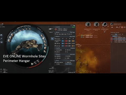EVE Online Perimeter Hangar Wormhole Site Two Back to Back