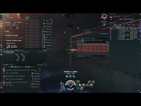 EVE ONLINE POS bashing gone wrong lol ty for fighting back for a change