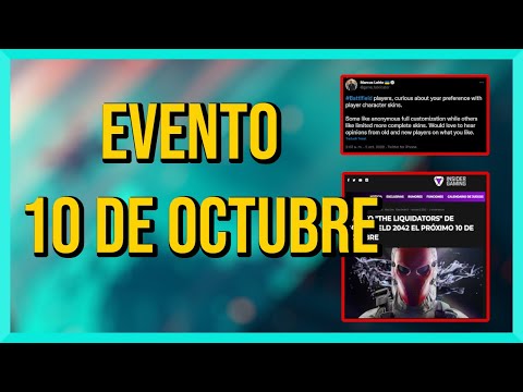 EVENTO "LOS LIQUIDADORES" EL 10 DE OCTUBRE EN BATTLEFIELD 2042