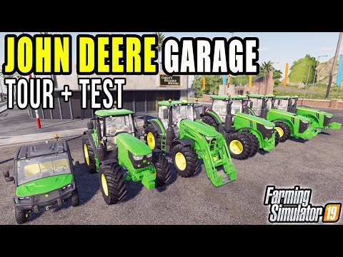 EVERY JOHN DEERE IN FARMING SIMULATOR 2019 | TOUR + TEST