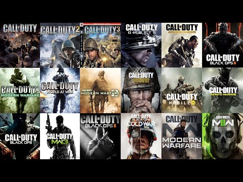 Evolution of CALL OF DUTY Games 2003-2022