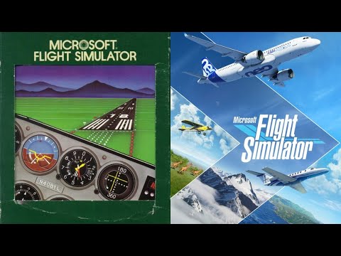 Evolution of Microsoft Flight Simulator #shorts