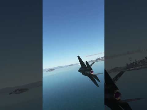 F-35C FLIES UNDER GOLDEN GATE BRIDGE! Microsoft Flight Simulator Xbox Series X