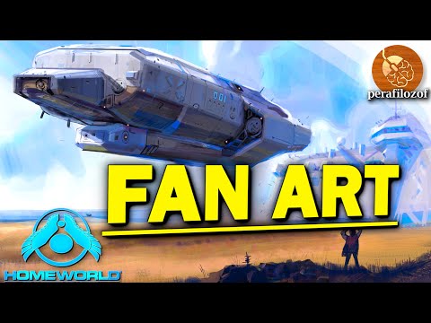 🌍 Fan Art of Homeworld | Epic Sci-fi space opera RTS from 1999. Remastered in 2015. | Part 1