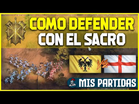 🍺 DEFENDIENDO un rush INGLÉS | Age of Empires 4