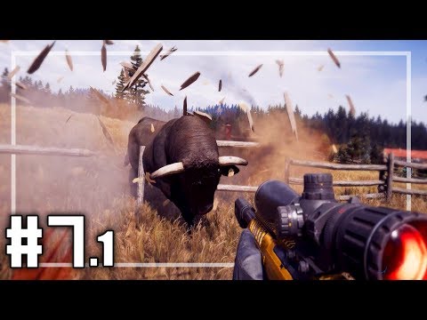 🎮 FAR CRY 5 #7.1 – คนบ้าอะไรต่อยกับควาย (เดินเล่นเก็บของ)