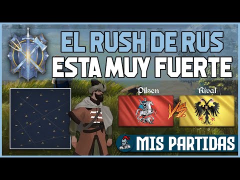 💍 El rush de RUS está muy FUERTE | Age of Empires 4