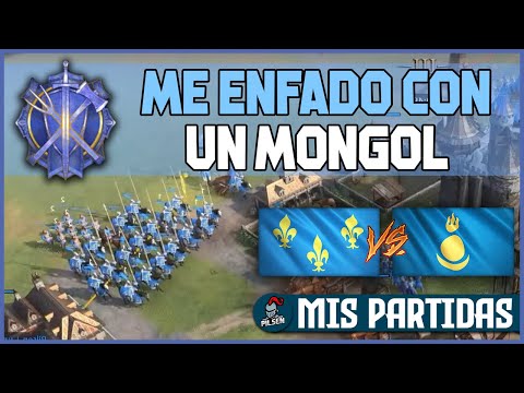 💎 Me ENFADO con un MONGOL | Age of Empires 4