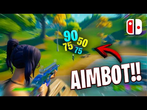🔥 LA MEJOR SENSIBILIDAD para FORNITE en NINTENDO SWITCH!!